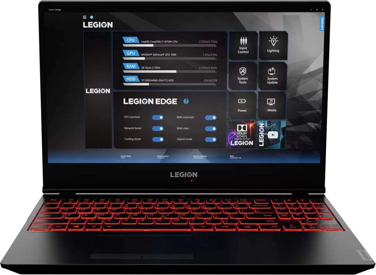 Lenovo Legion Y7000 81V4000LIN Gamimg Laptop (9th Gen Core i5/ 8GB/ 1TB