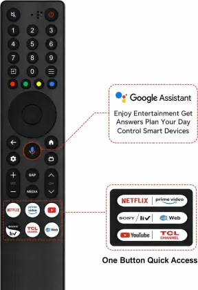 TCL T69D 43 inch Ultra HD 4K Smart QLED TV (43T69D)
