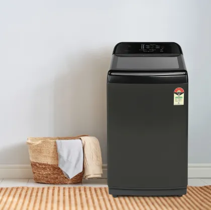 Lloyd GLWMT80GBKNE 8 Kg Fully Automatic Top Load Washing Machine