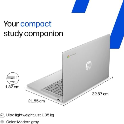 HP Chromebook 14a-nm0006MU Laptop (MediaTek Kompanio 540/ 4GB/ 128GB SSD/ Chrome OS)