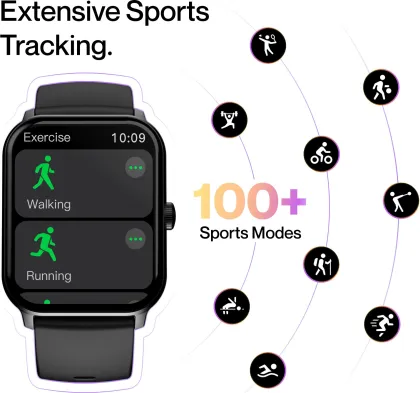 Ambrane Wise Eon Pro Smartwatch