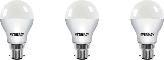 Eveready 9 W B22 LED Bulb  (White, Pack of 3)