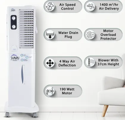 Havai Desert Tower XXL 60 L Tower Air Cooler