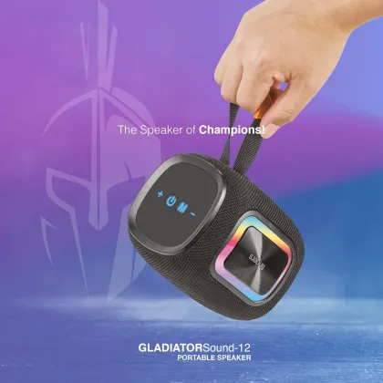 Fingers Gladiator Sound 12W Bluetooth Speaker
