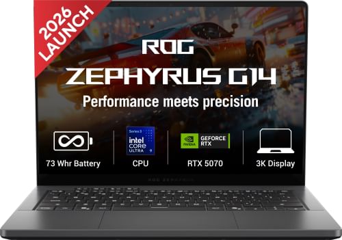 Asus ROG Zephyrus G14 OLED (2026) GU405AP-SY041WS Gaming Laptop (Intel Core Ultra 9 386H/ 32GB/ 1TB SSD/ Win11 Home/ 8GB RTX 5070 Graphics)
