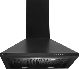 Cello Black Diamond Wall Mounted Chimney