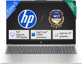HP 15-fd0664TU Laptop (Intel Core 5 120U/ 16GB/ 512GB SSD/ Win11 Home)