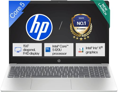 HP 15-fd0664TU Laptop (Intel Core 5 120U/ 16GB/ 512GB SSD/ Win11 Home)