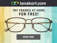 Try Frames At Home For Free from Lenskart