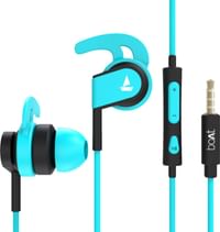 boAt Bassheads 242 in Ear Wired Earphones with Mic(Blue)