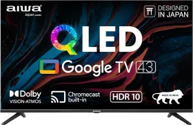 Aiwa AS43QUHDX1 43 inch Ultra HD 4K Smart QLED TV