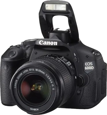 Canon EOS 600D SLR (Kit III EF-S 18-55mm IS II EF-S 55-250mm IS