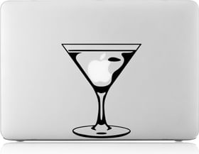 Blink Ideas Martini Vinyl Laptop Decal (Macbook Pro Aluminium Unibody)