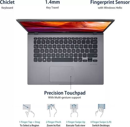 Asus VivoBook 14 X415JA-EK104T Laptop (10th Gen Core i3/ 4GB/ 1TB HDD/ Win10 Home)