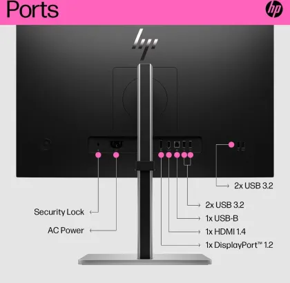 HP E24t G5 23.8 inch Full HD Monitor