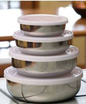 Komware Steel Containers (Set Of 4) | Flat 90% OFF