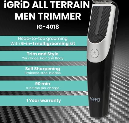 iGRiD All Terrain ‎IG-4018 Trimmer