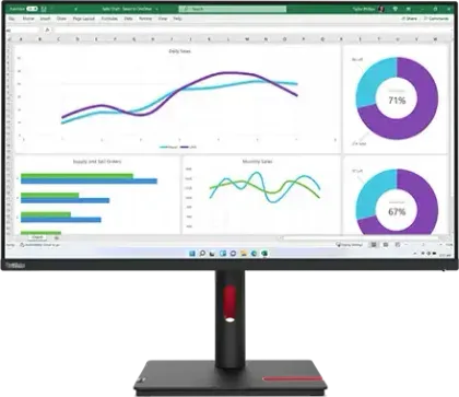 Lenovo ThinkVision T32h-30 31.5 inch Quad HD Monitor