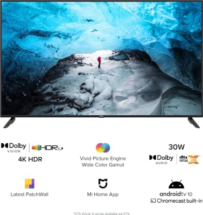Xiaomi Redmi X55 55-inch Ultra HD 4K Smart LED TV (L55M6-RA)