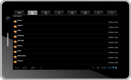 Datawind UbiSlate 7CZ Tablet (WiFi+4GB)