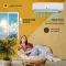 Realme TechLife 105SIAA22BWRS 1 Ton 5 Star 2023 Inverter Split AC