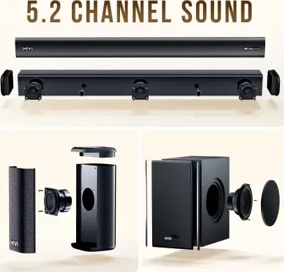 Mivi Fort H880 880W Bluetooth Soundbar