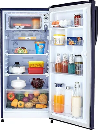 AmazonBasics ‎AB2021DC2S215L002 215 L 2 Star Single Door Refrigerator