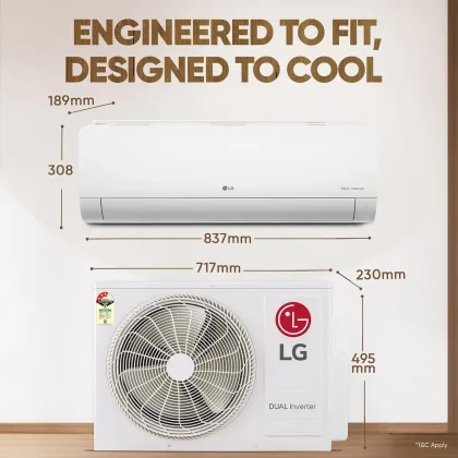 LG US-Q12CNXE 1 Ton 3 Star 2025 Inverter Split AC