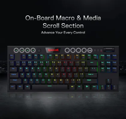 Redragon Horus K621 TKL Wireless Mechanical Gaming Keyboard - image 4