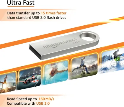 Amazon Basics Easy Mount 64 GB USB 3.0 Flash Drive - image 4