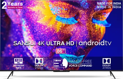 Sansui JSW86ASUHDFF 86 inch Ultra HD 4K Smart LED TV