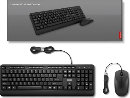 Lenovo 160 Wired Keyboard - image 3