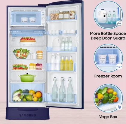 Samsung RR24D2Z23CU 223 L 3 Star Single Door Refrigerator