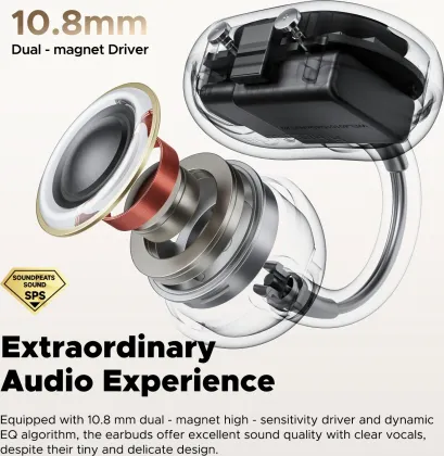 SoundPEATS POP Clip True Wireless Earbuds