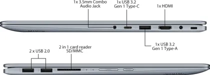 Asus VivoBook 14 2020 X415MA-EK111TS Laptop (Pentium N5030/ 4GB/ 256GB SSD/ Win10)