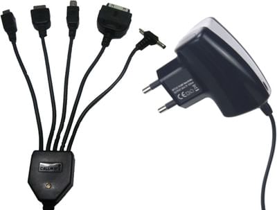 Callmate TCBKM6 6-in-1 Home Charger with Mini and Micro USB for Smartphones