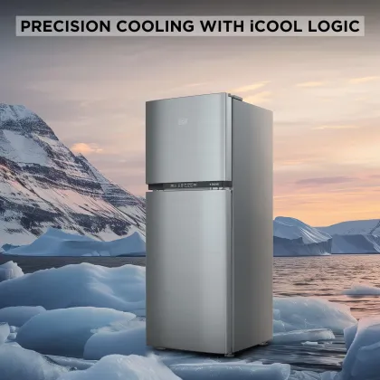 Black and Decker BXRF1F3GHI285IN 285 L 3 Star Double Door Refrigerator