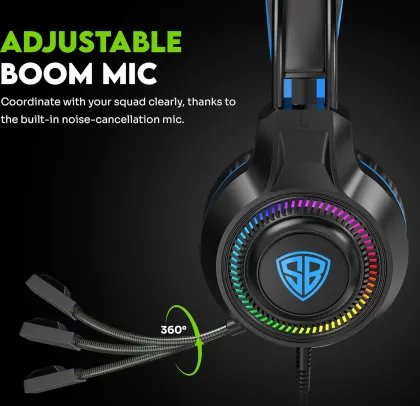 SpinBot BattleBudz H2 Wired Gaming Headphones - image 3