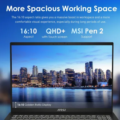MSI Summit A16 AI Plus (2024) A3HMTG-015US Laptop (AMD Ryzen AI 9 365/ 32GB/ 1TB SSD/ Win11)