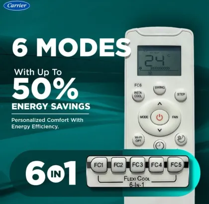 Carrier CAI12EE3R36F0 1 Ton 3 Star 2026 Inverter Split AC