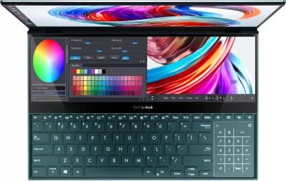Asus ZenBook Pro Duo UX581GV Laptop (9th Gen Core i7/ 32GB/ 1TB SSD/ Win10/ 6GB Graph)