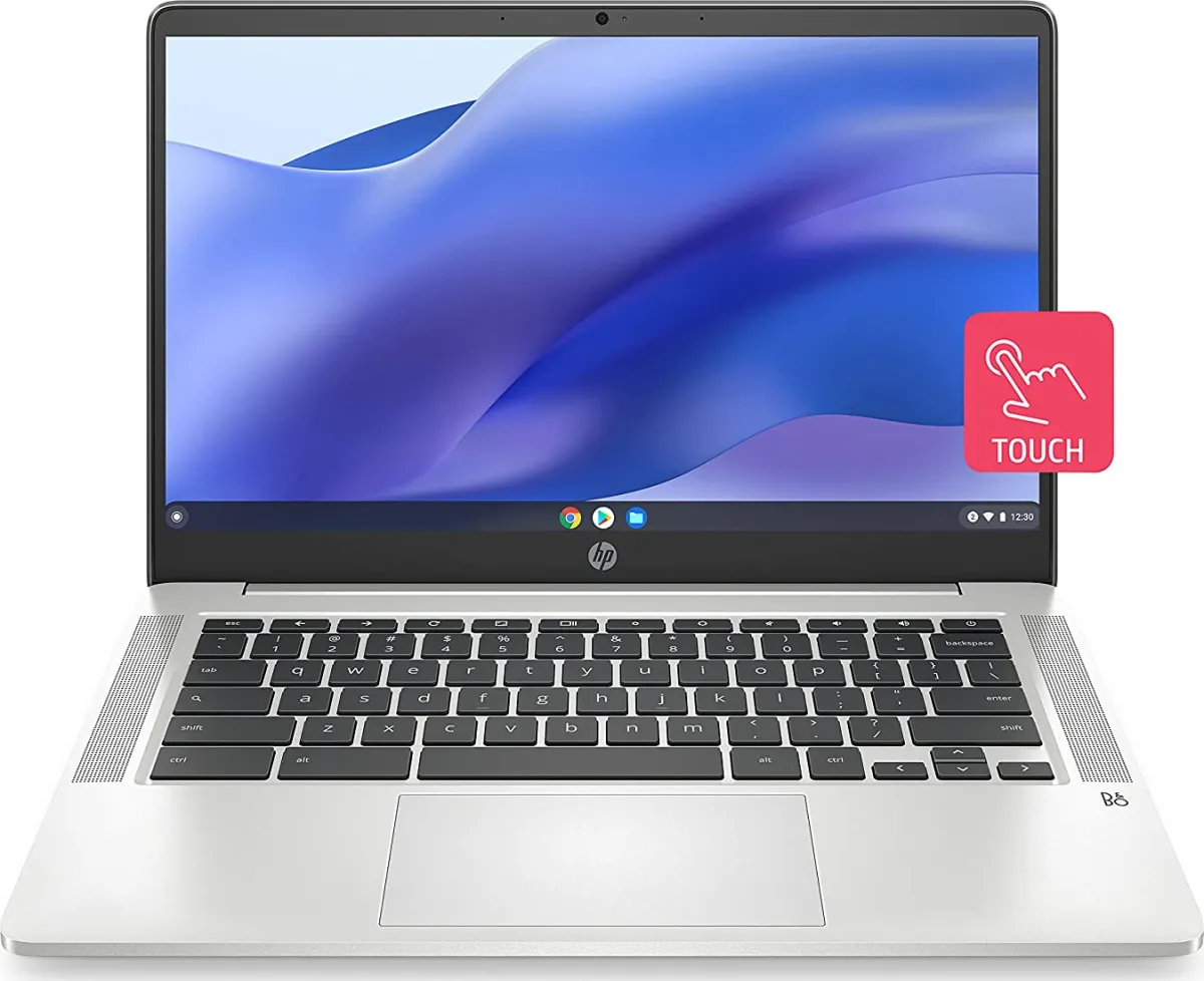 HP Chromebook 14a-na1004TU Laptop (Celeron N4500/ 4GB/ 64GB eMMC