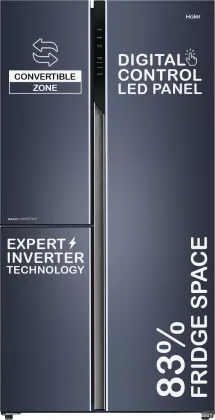Haier HRT-683GK 598 L Side by Side Refrigerator
