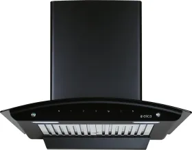 Elica BF 600 Slim HAC MS Nero Auto Clean Wall Mounted Chimney
