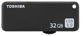 Toshiba THN-U365K0320A4 Yamabiko 32 GB USB 3.0 Pen Drive (Black)