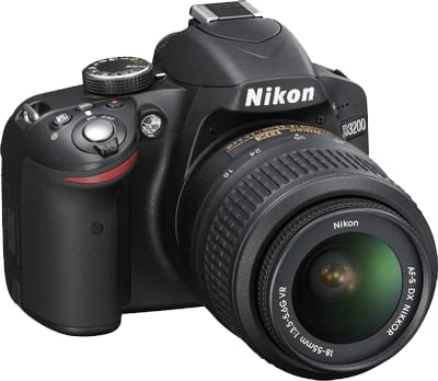 Nikon D3200 DSLR (AF-S 18-55mm VR Kit Lens)
