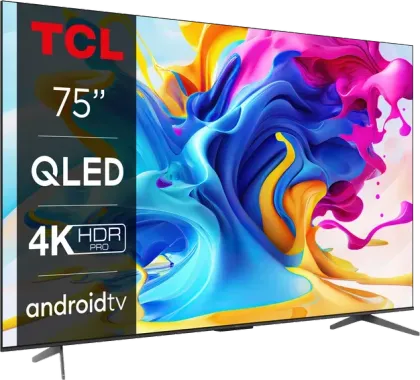 TCL C645 75 inch Ultra HD 4K Smart QLED TV (75C645)
