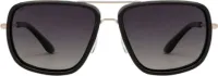 Vincent Chase Unisex Grey Lens Square Sunglasses with Polarised and UV Protected Lens