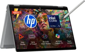 HP Omnibook X Flip Next Gen AI PC 14-fm0126TU 2 in 1 Laptop (Intel Core Ultra 5 226V/ 16GB RAM/ 1TB SSD/ WIn 11)