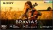Sony Bravia 5 75 inch Ultra HD 4K Smart Mini LED TV (K-75XR50)